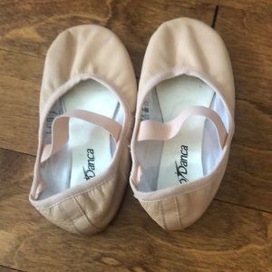 Ballet shoes girls size 12
